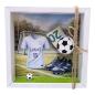 Preview: Personalisierte Geldgeschenk Verpackung Fußball mit Trikot Name Nummer und Fußballschuhen