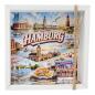 Preview: Geldgeschenk Verpackung Hamburg mit Elbphilharmonie und Hafenmotiv