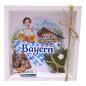 Preview: Geldgeschenk Verpackung Bayern mit Oktoberfest und Alpenmotiv