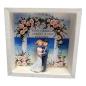 Preview: Geldgeschenk zur Hochzeit - dekorative Brautpaar - Box mit Strandmotiv