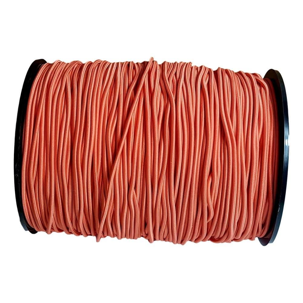 5m Gummilitze Rundgummi Gummikordel farbig 2,2mm