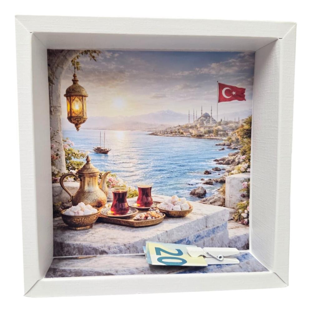 Preview: Gutscheinverpackung Orient Morgenland Reise