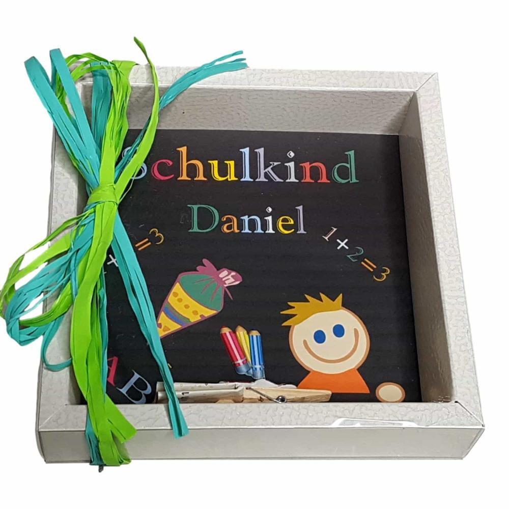 Preview: Geldgeschenkverpackung Einschulung