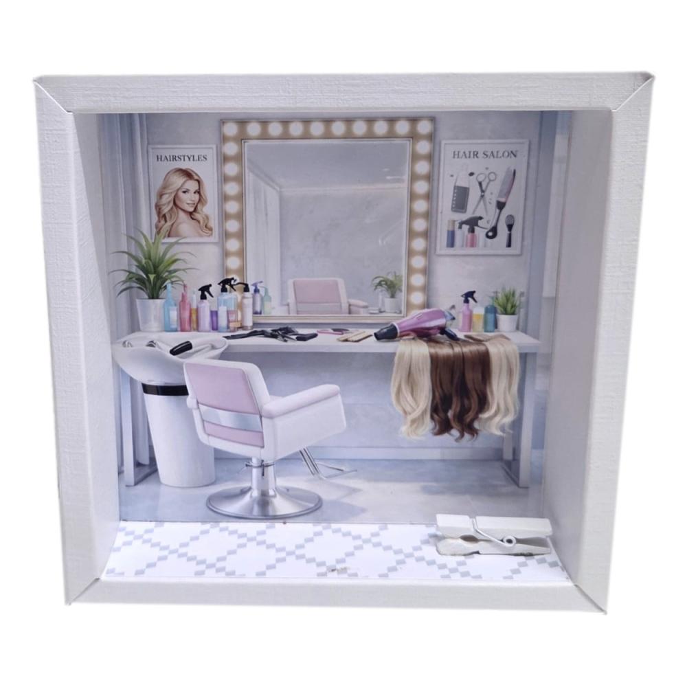 Preview: Geschenkverpackung Beauty Salon Friseurmotiv