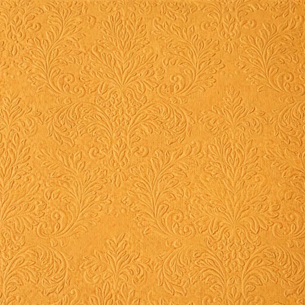 Prägeserviette Ihr orange