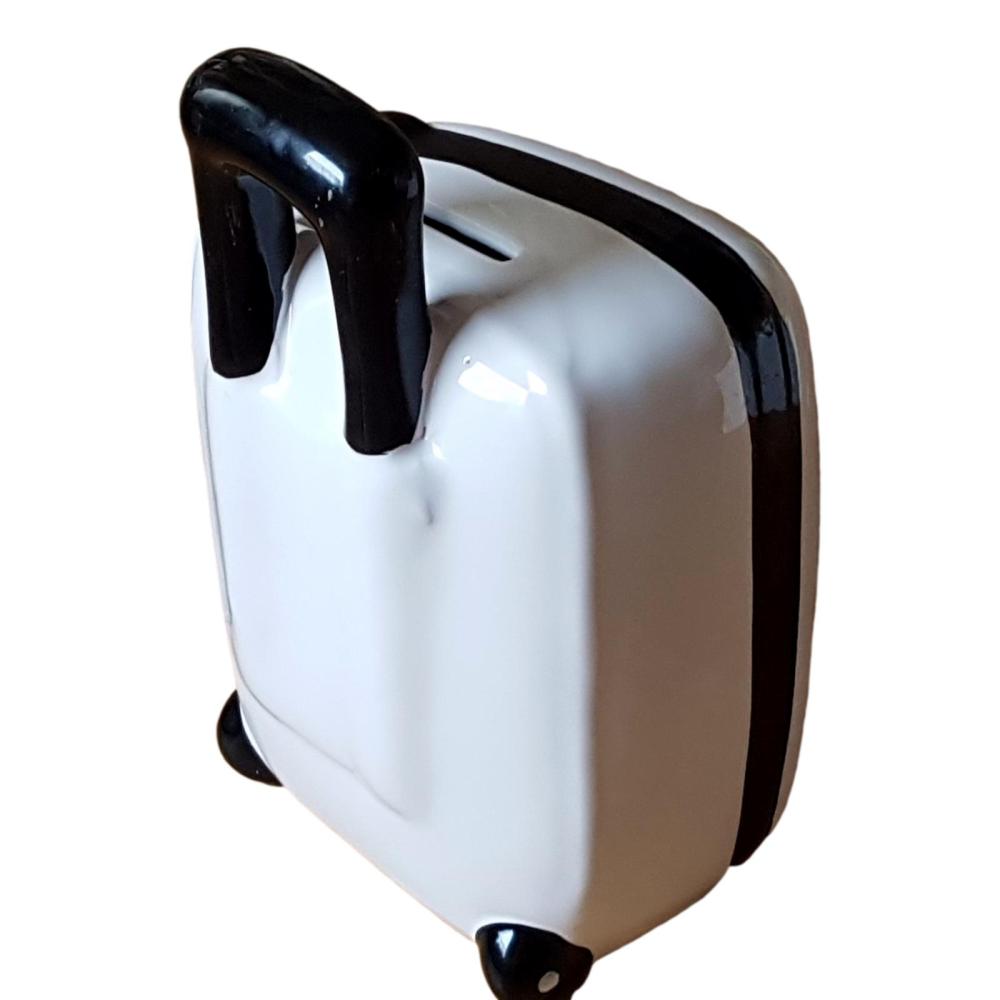 Preview: Spardose Trolly Seitenansicht