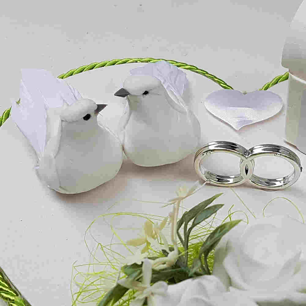 Geldgeschenk zur Hochzeit Neu Tauben Truhe,auf Birke Super Geschenkidee 