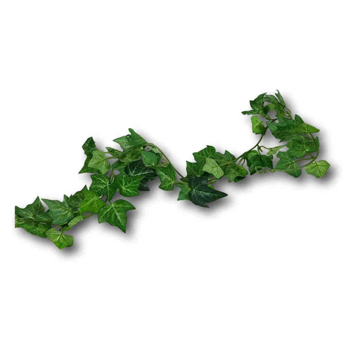 Grünne Efeugirlande Tischdeko