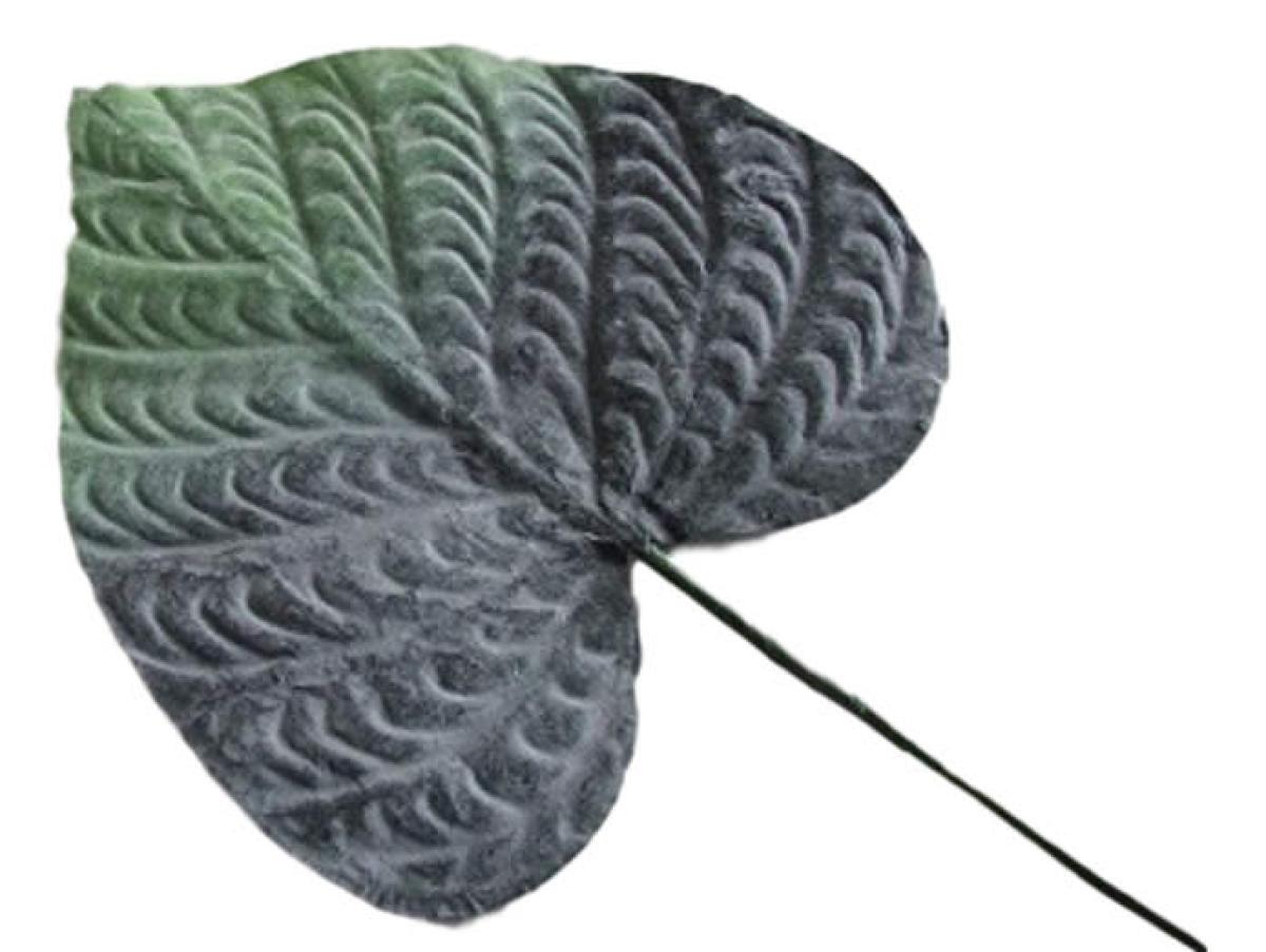 Dekoblätter grün meliert