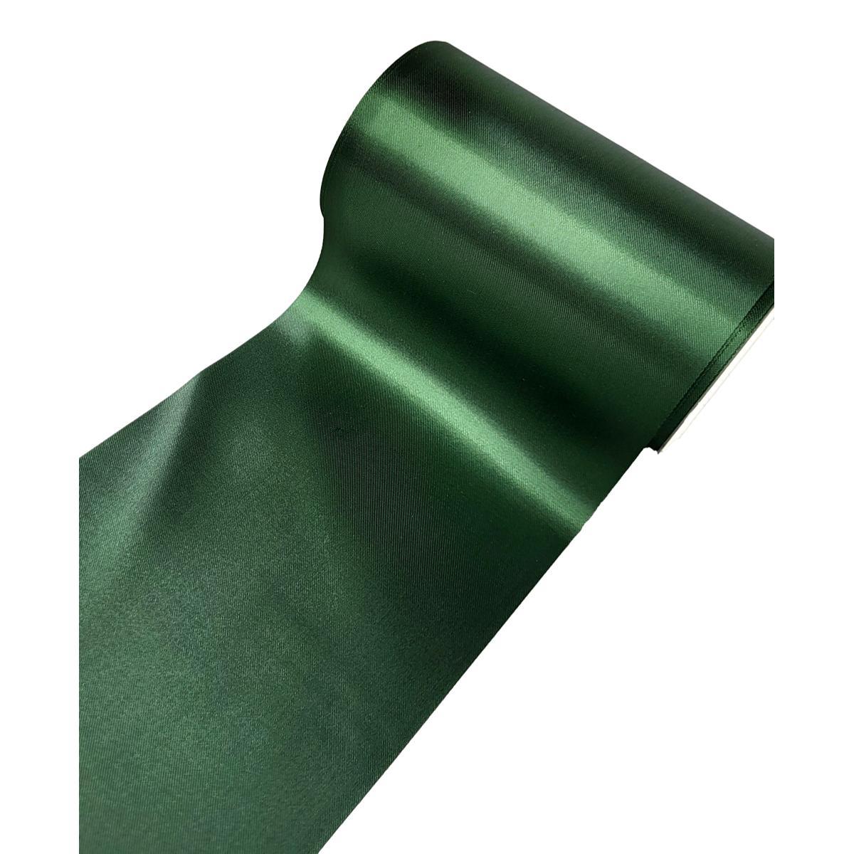 grünes Satinband