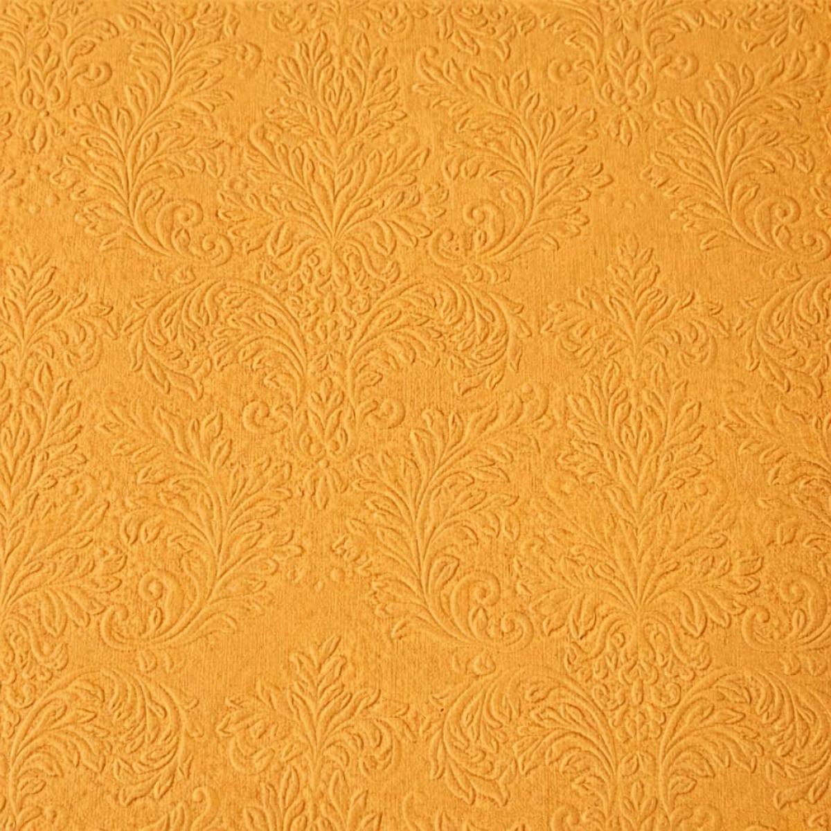 Prägeserviette Ihr orange